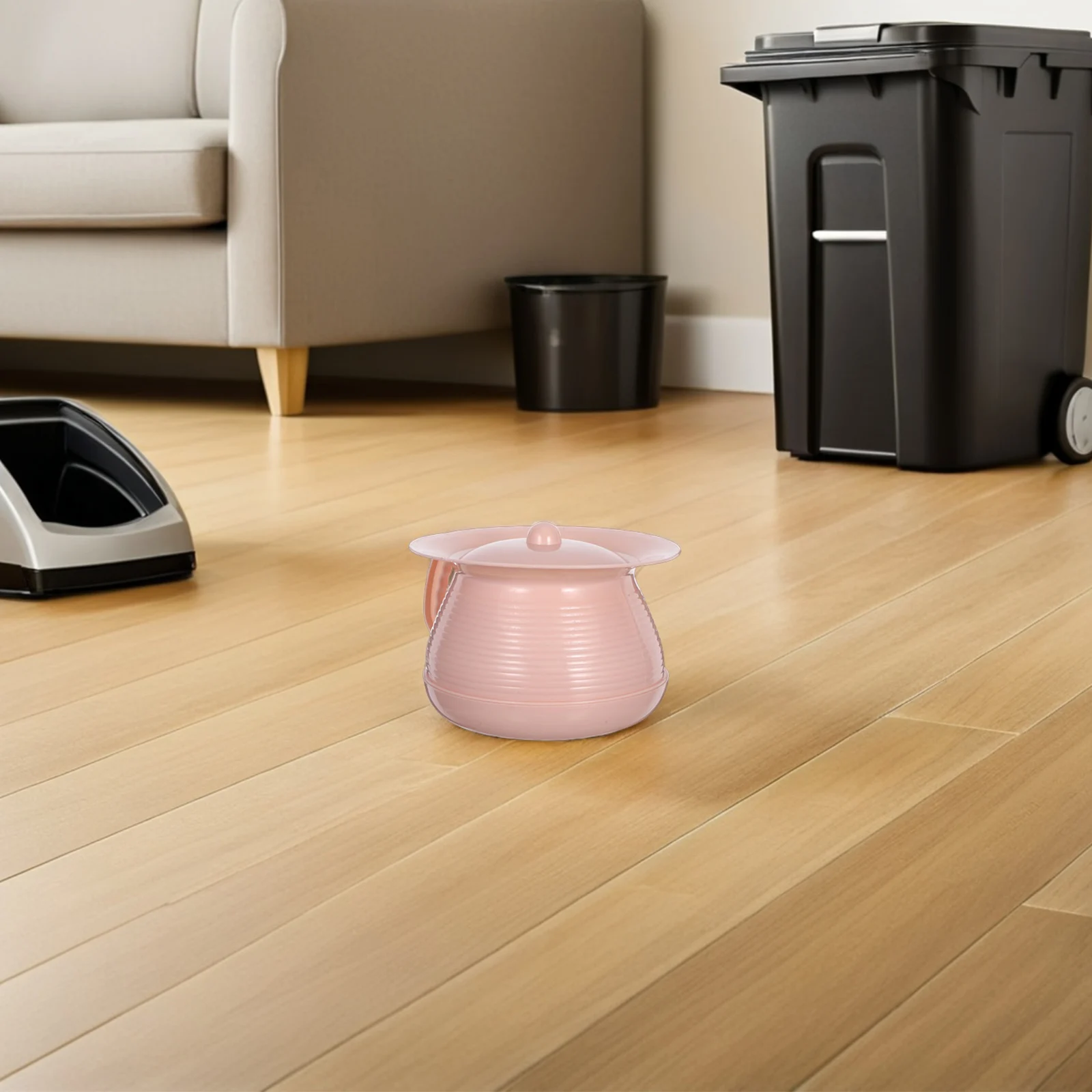 

Portable Urine Bucket for Kids and Adults Lightweight Foldable Potty with Cover Super Easy Wash Ideal for Camping