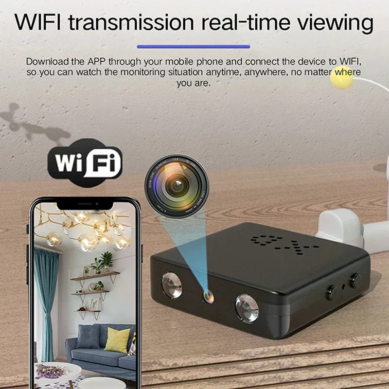 

1080P HD Мини Wi-Fi Камера XD Проводная Камера Умный Дом Безопасность Внутренняя Противоугонная IP-камера Видео Голосовое Приложение Камера в реальном времени