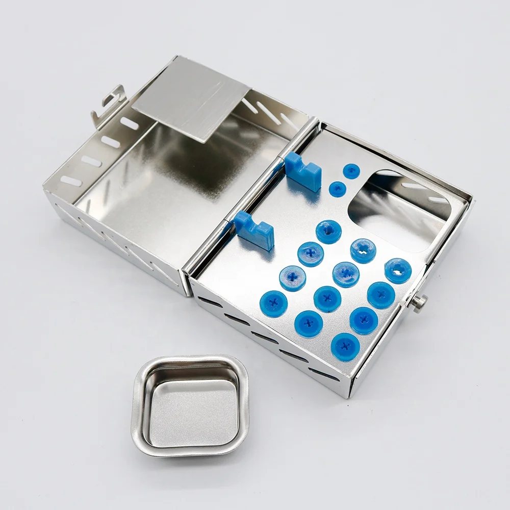 

Набор инструментов для дентальных имплантатов из нержавеющей стали, кейс для хранения стоматологических инструментов