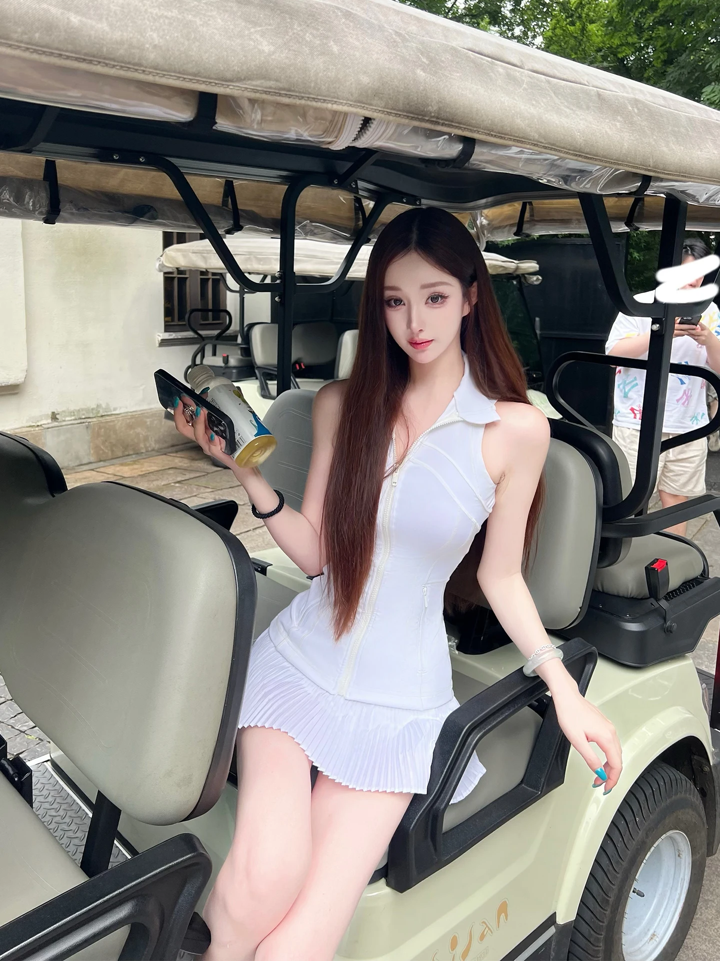 

Moon Vera Spor Повседневный эластичный топ и юбка с разрезом, женский комплект высокого класса, ощущение Qui Dry Moisture ng