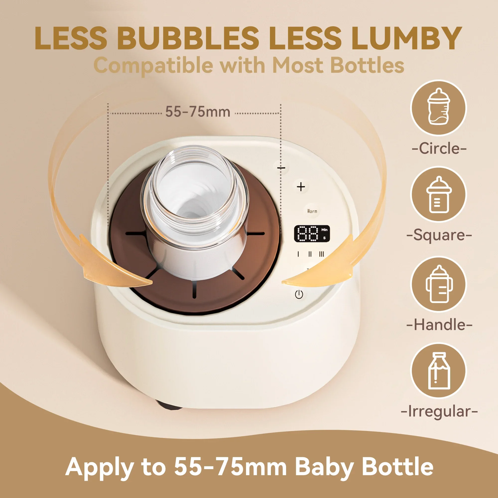 New born family hot selling baby milk bottle shaker with food grade material keep warm