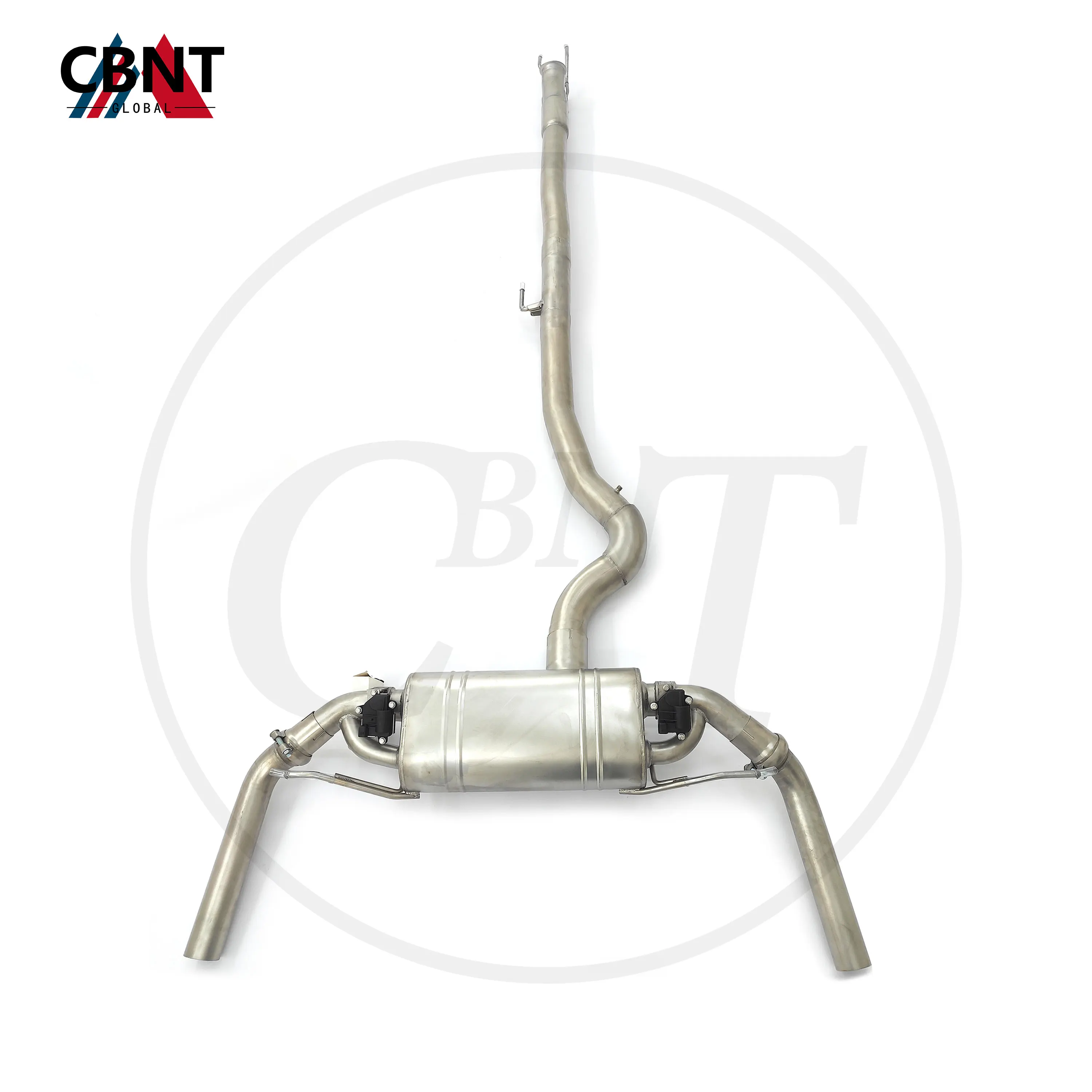 

CBNT Valved Exhaust Systems for Mercedes Benz CLA45 GLA45 2.0T Performance Catback with Valve Muffler SS304 Exhaust Pipe