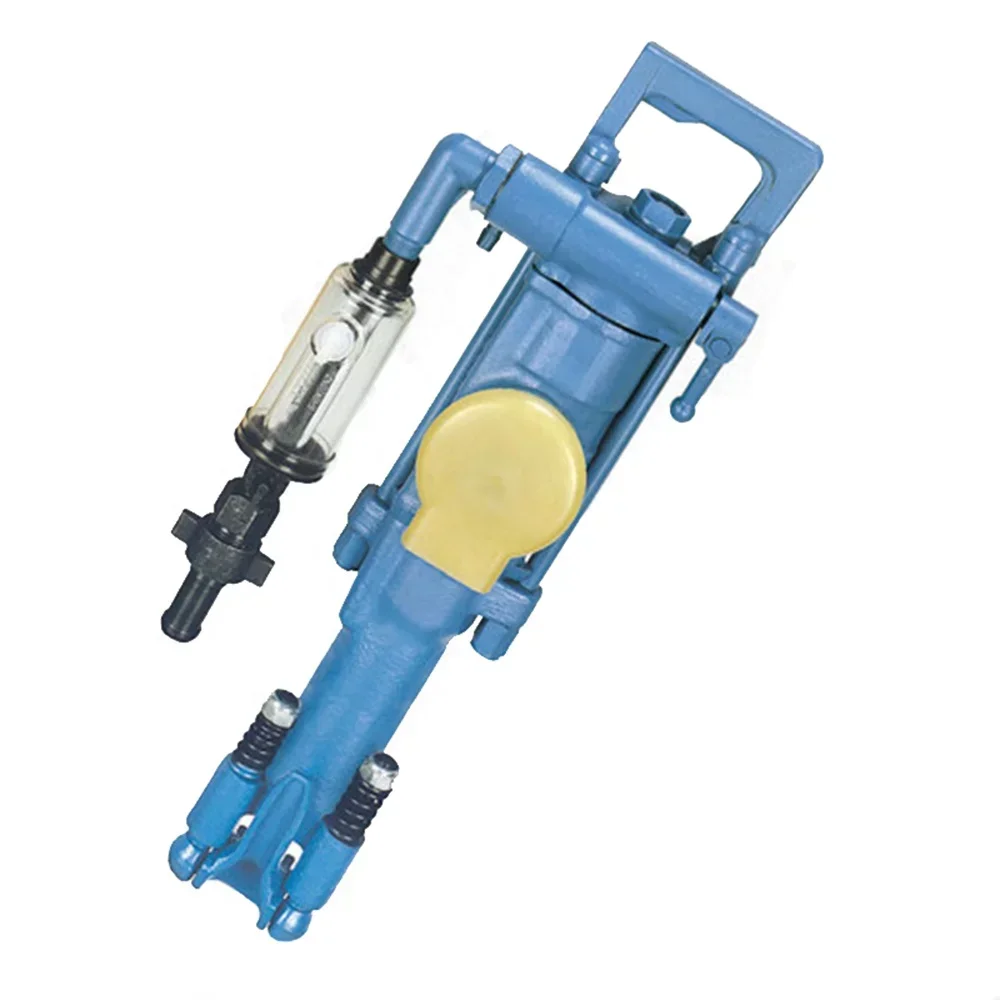 Drilling Rock Drill Safe Operation Of Assured Products Handheld  Air Leg Pneumatic Rock Drill