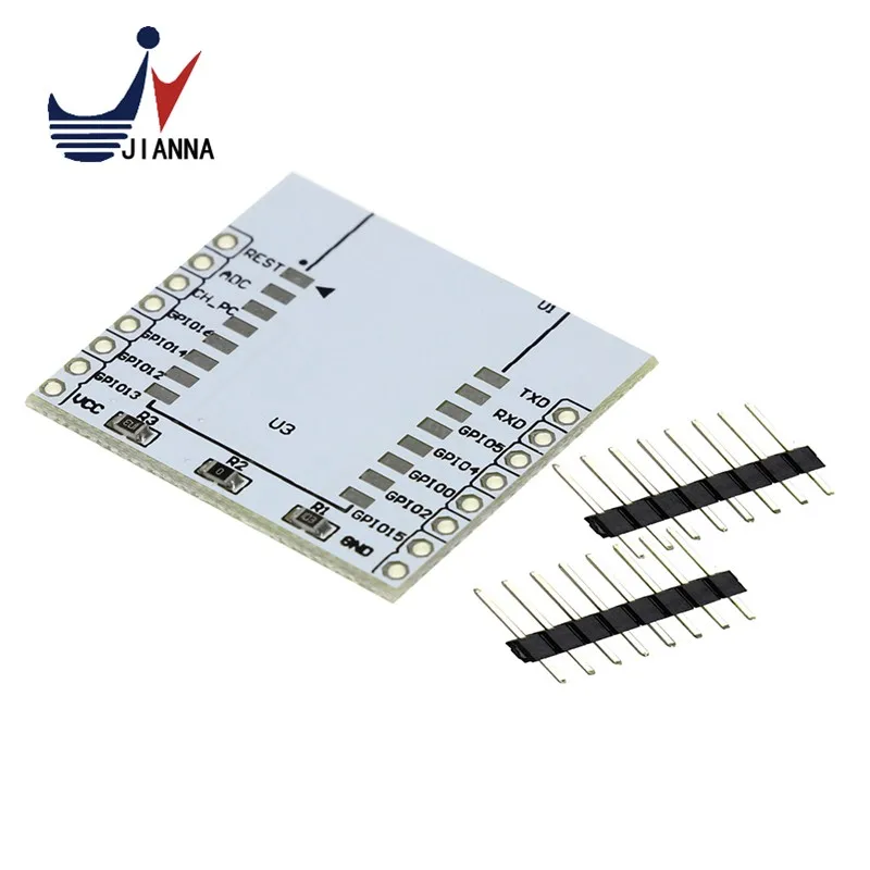 10pcs ESP8266 serial WIFI Module Adapter Plate Applies to ESP-07, ESP-12F, ESP-12E  Wireless Board for arduino