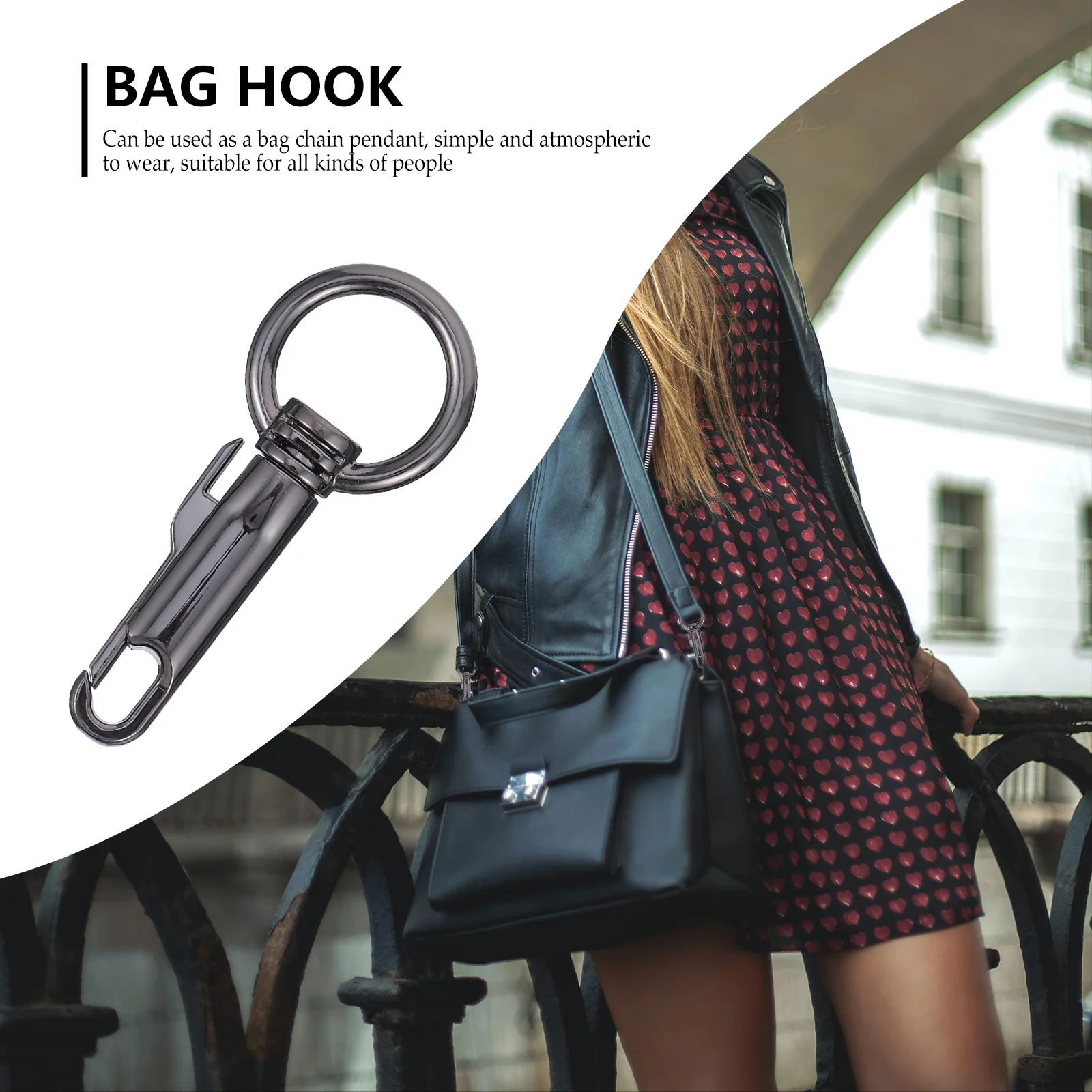 

2pcs Metal Snap Hooks Swivel Trigger Clips Key Ring Clasps For Diy Bag Keychain Replacement Claw Buckles Suitcase Accessories