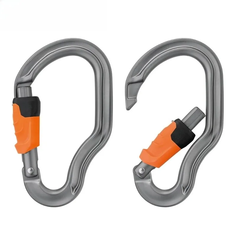 Rock climbing rescue pull lock Oxtail quick open main lock M40A canyoning eight-character lock spot