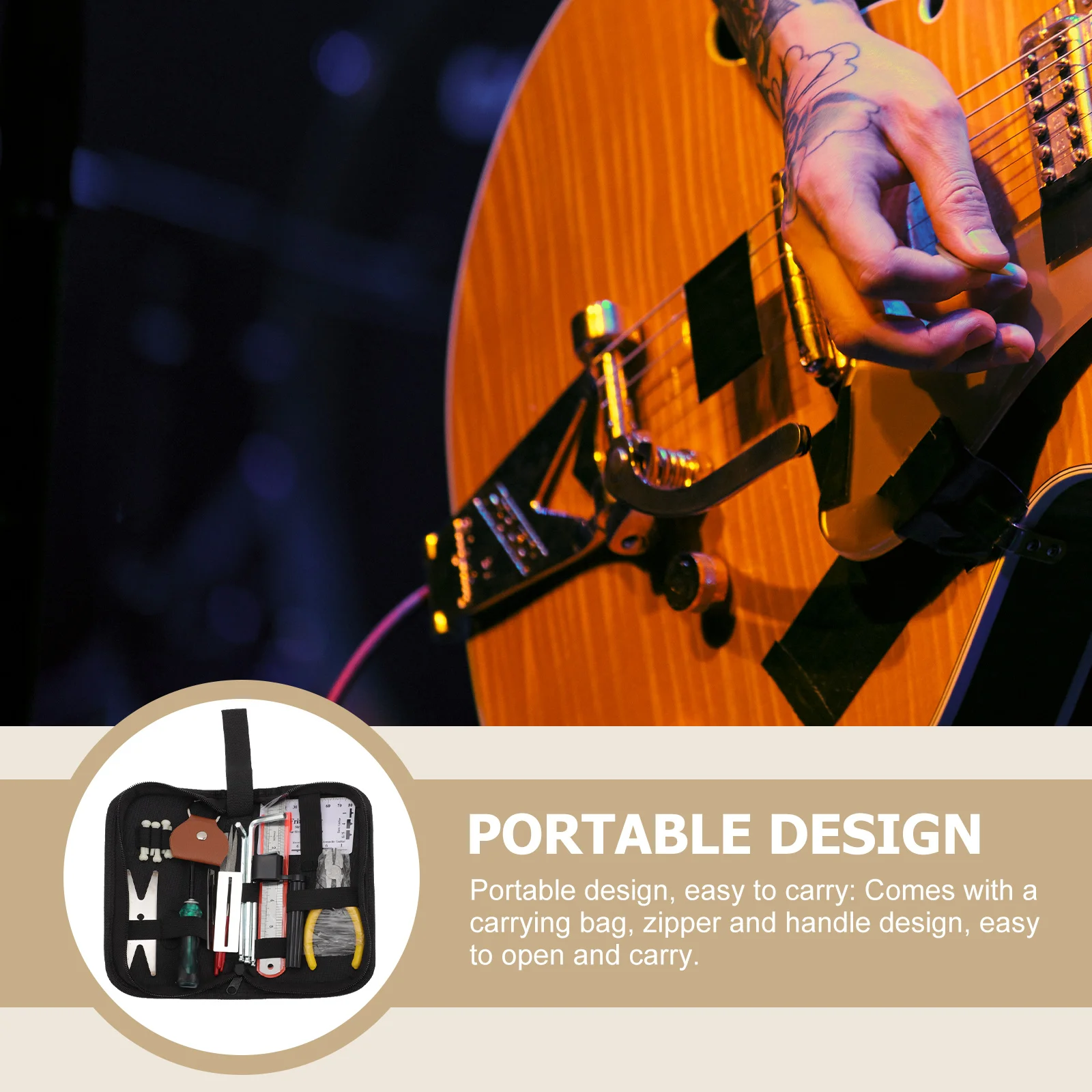 

Guitar Repair Tools Cleaning Kit Accesories for Care Luthier Plastic Maintenance Kits Supplies