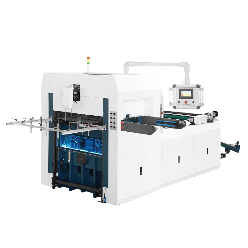 Best Compact Roll Paper Die Cutting and Folding Machine for Paper Cup Fan