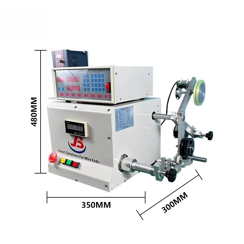 High Frequency Inductance Coil Transformer Winding Machine Single Shaft CNC PLC Motor 0.05-2mm Wire Diameter