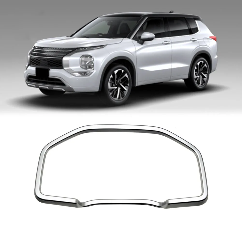 /Chrome /ABS Dashboard Instrument Panel Cover Trim For For Outlander 2022-23 Right Hand Drive Car Interior Decoration Accessorie