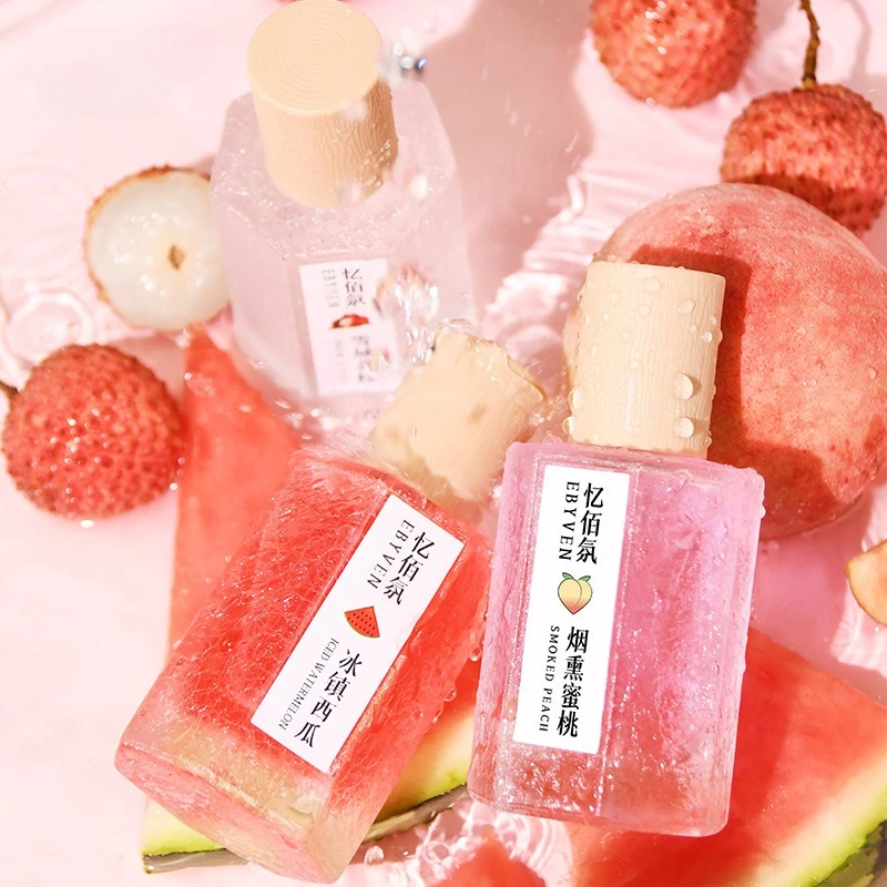 

Women's Fresh Fruit Perfume -100ml Watermelon, Peach & Lychee Scent, Light Natural Fragrance, Long-lasting, Daily Wear, Popular