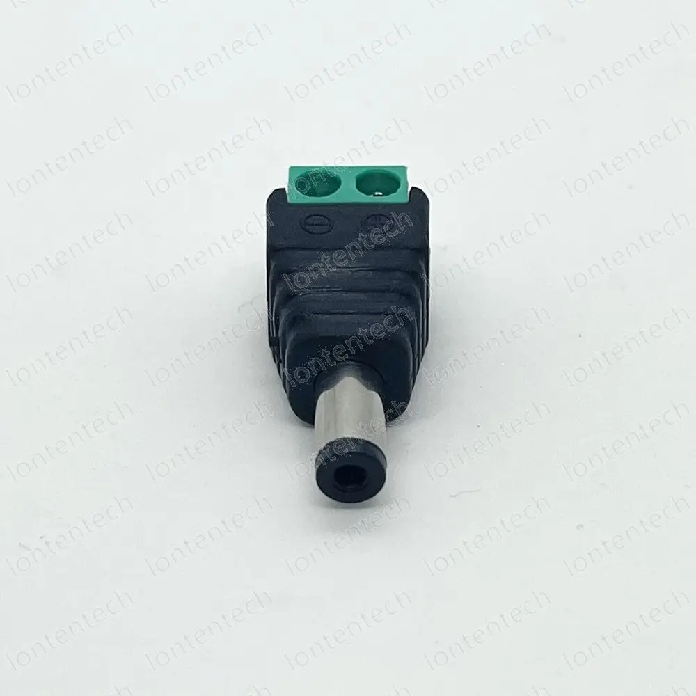 Vrouwelijke 12V Dc Power Connector Plug Jack Vrouwelijke Socket Vat 2.1Mm X 5.5Mm Adapter Voor Cctv Camera Led Strip Voeding Lt00016