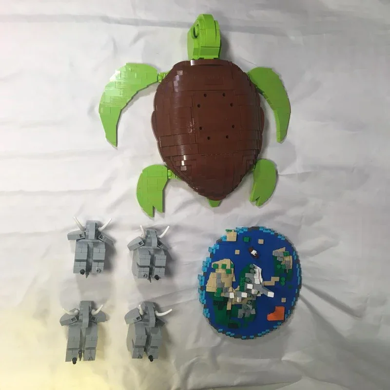 Moc Bouwstenen De Discworld Technologie Modulaire Bakstenen Model Geschenken Kerst Speelgoed DIY Sets Montage