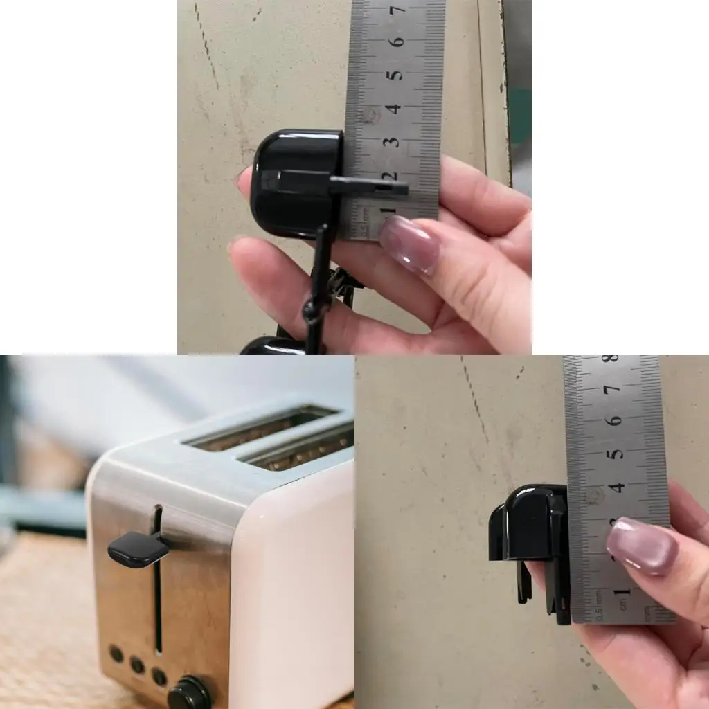 

J6PE Сменная ручка рычага, ремонтная деталь, подходит для хлебопечи и тостера. Простая установка. Пластиковая текстура для