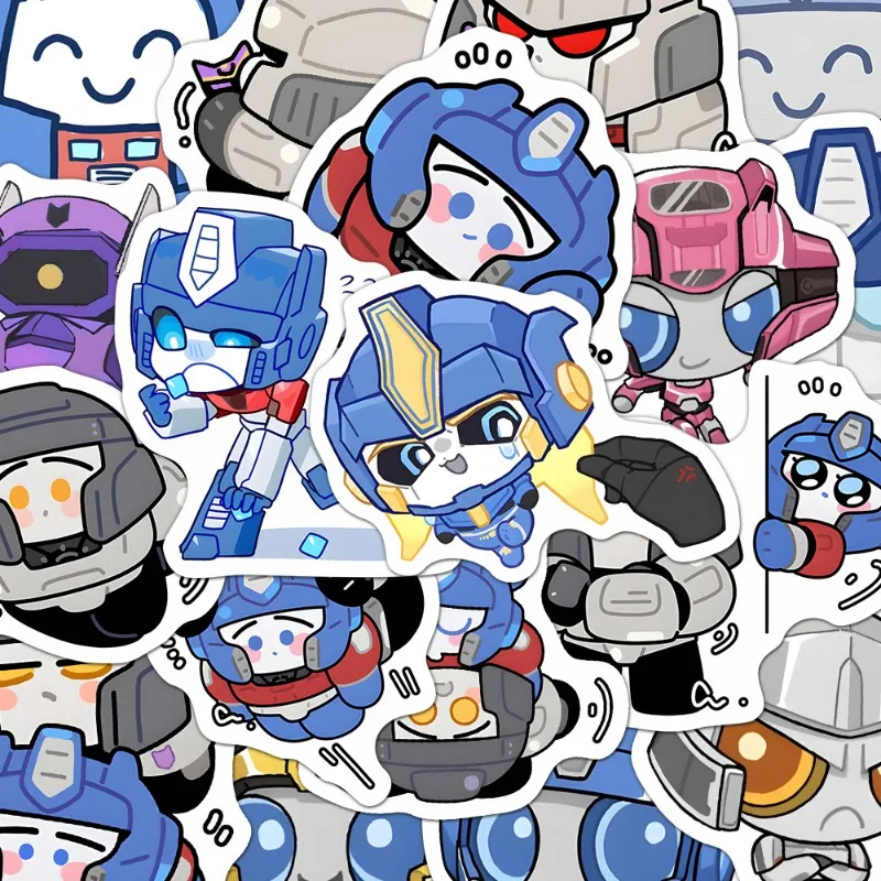 53pcs Hasbro Transformers Stickers Cartoon Leuke Decals Speelgoed Briefpapier Gitaar Telefoon Fiets Laptop Bagage Graffiti Kids Sticker