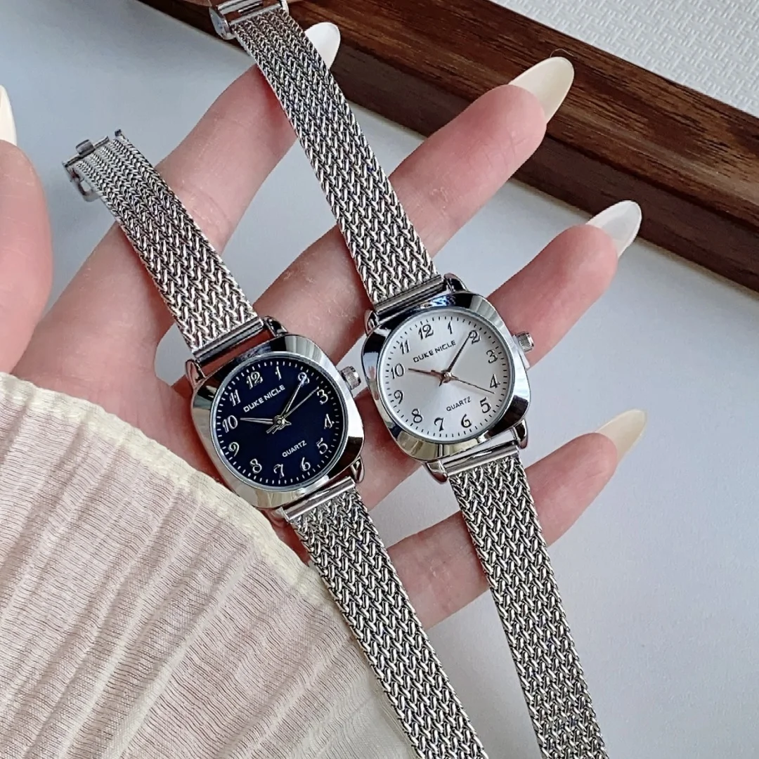 Женские золотые часы, женские стальные ремешки, женские цифровые кварцевые водонепроницаемые наручные часы с маленьким циферблатом, Relogio Feminino