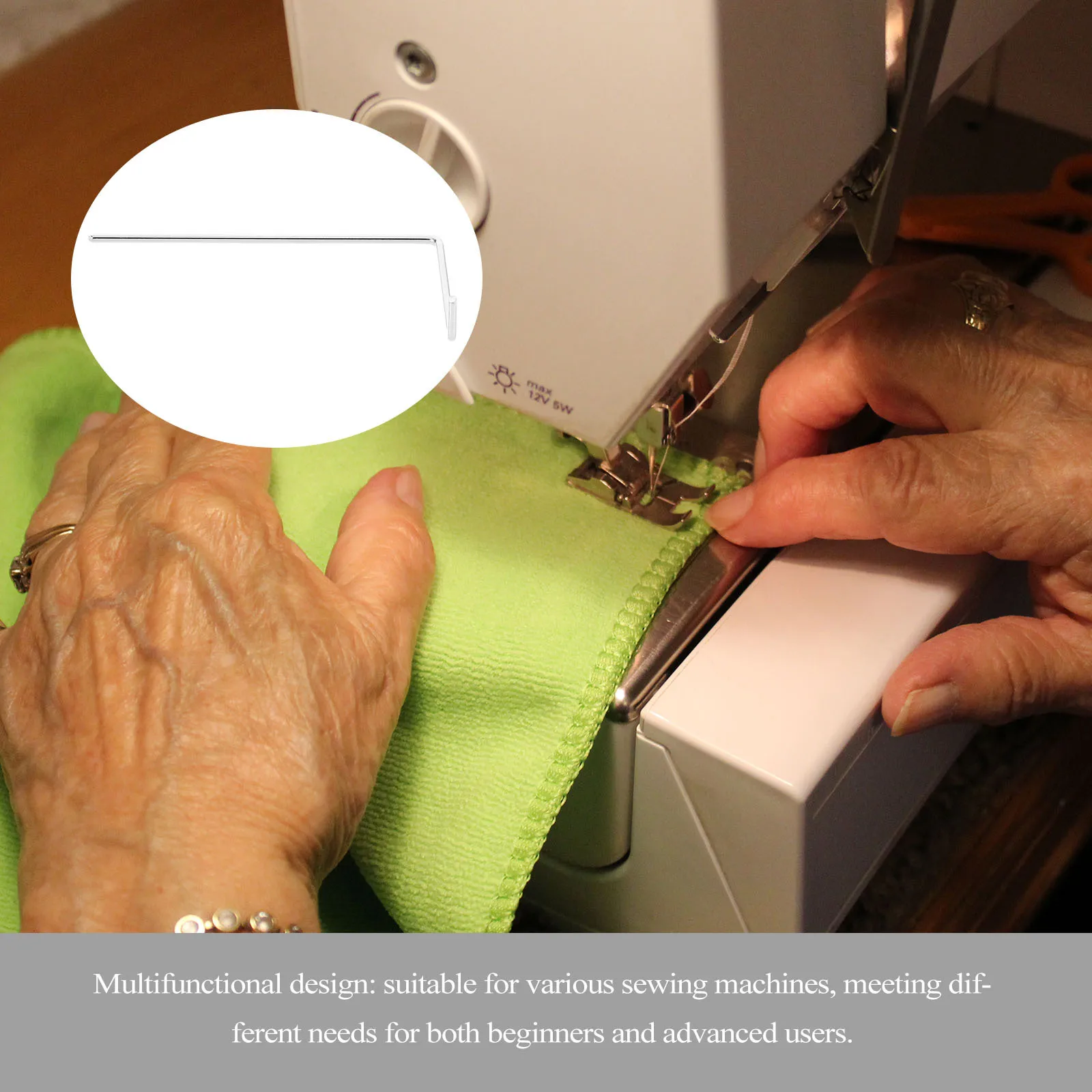 Sewing Machine Edge Guide Bar Metal Multifunctional Quilting Attachment For Precision Straight Stitching Seam Alignment