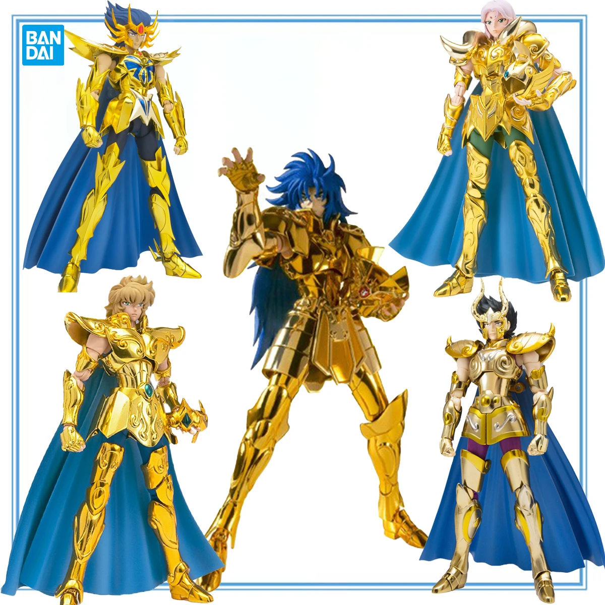

100% Original in Stock Bandai Spirits Saint Cloth Myth Saint Seiya Saga Aiolia Death Mask Mu De Aries Shura Collection Series