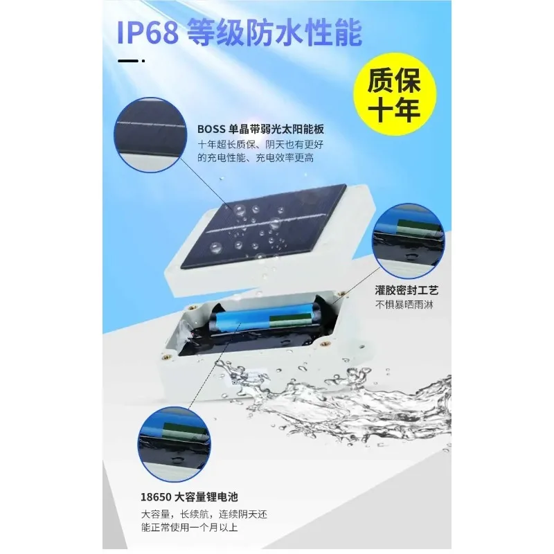 220V Wireless Remote Water Level Controller Liquid Level Sensor Switch for Water Pump Tank Water Tower
