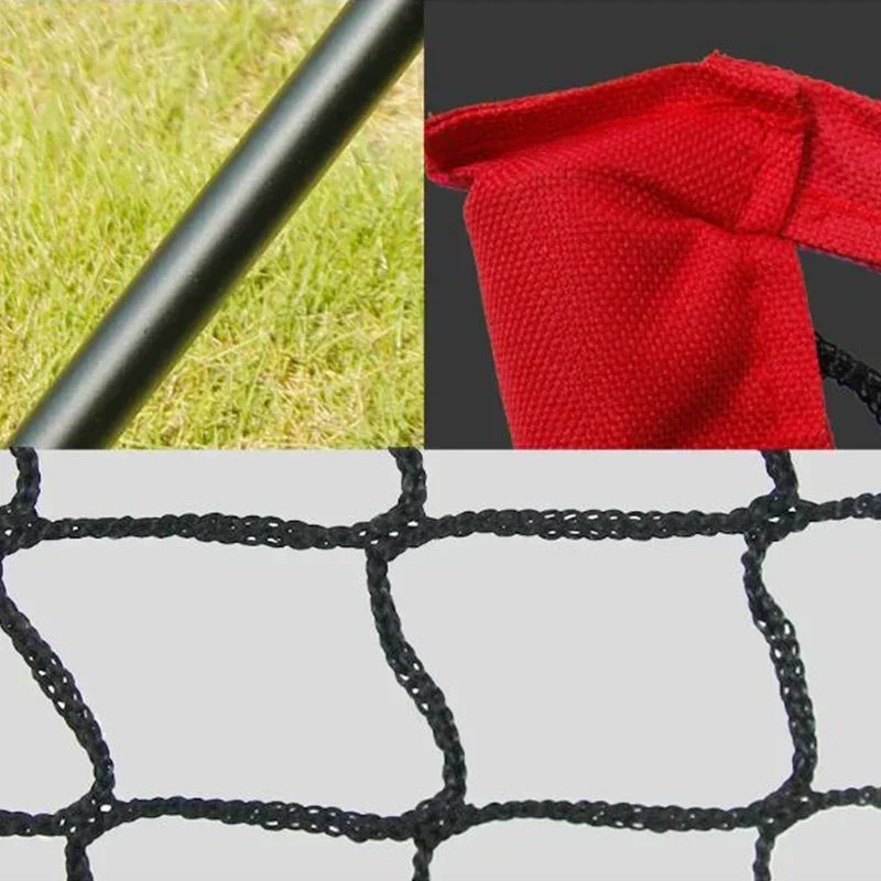 Softball practice net with frame batting, pitching, hitting, catching, Fielding equipment training strike zone 5 x 5 feet