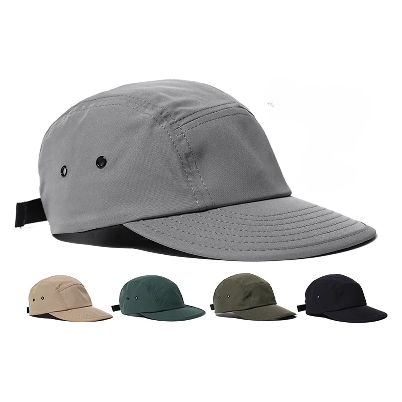 New Men Women Quick Drying Retro Snapback Caps Outdoor Camping Sunshade Breathable Baseball Hats Versatile Fashion Simple Light