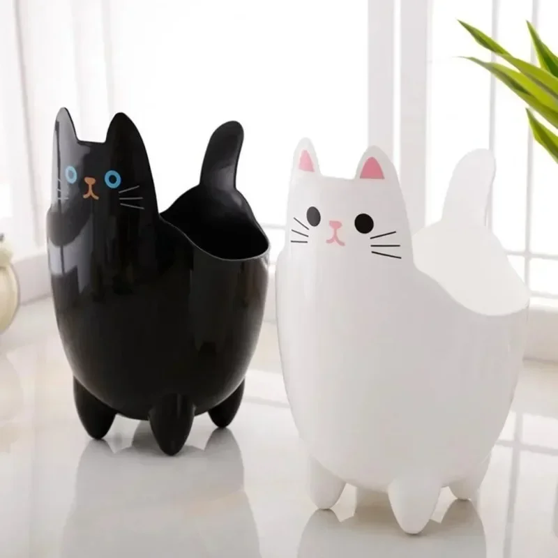 Household Creative Thickened Miscellaneous Small Items Pen Holder Storage Bin Animal Cute Cartoon Desktop Trash Bin Small