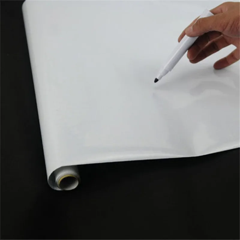 Erasable Whiteboard Blackboard Sticker PVC Teaching Wall Adhesive Blackboard Whiteboard Graffiti Education Whiteboard Sticker