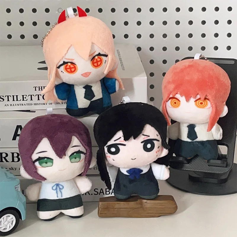 10 سنتيمتر/3.93in بالمنشار رجل أنيمي الأجهزة الطرفية ألعاب من نسيج مخملي اكسسوارات الإبداع محشوة القطن الزخرفية دمية تحصيل الحلي #1