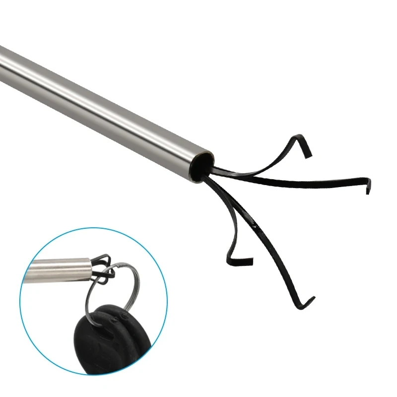 Imagem -02 - Long Reach Pick up Tool Dragagem Ferramenta para Casa Reparação de Carro Bend Grabber Garra Sewer Cleaning Picker 60 cm