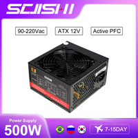 SEJISHI 80 Plus 500w 600w Power Supply Pc Source 400w 700w 850w Gold ATX 3.0 800w Fonte Active PFC 110V 220V Gaming PSU