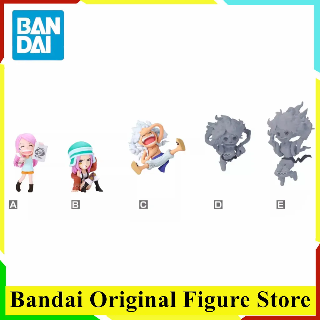 Perhiasan BANDAI WCF Asli Bonney History Monkey D Luffy Mainan Patung Aksi Figur Koleksi Dunia Model PVC