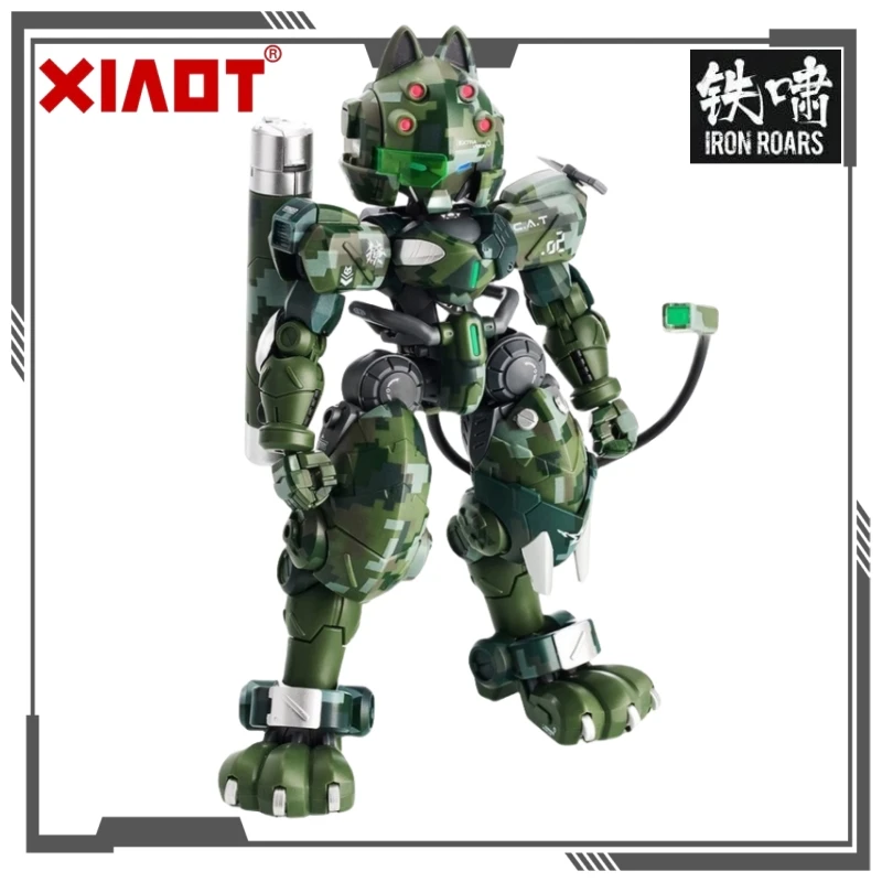 XIAOT oryginalna seria IRON ROARS Anime figurka montaż zabawki modele kolekcjonerskie ozdoby modele prezenty dla chłopców