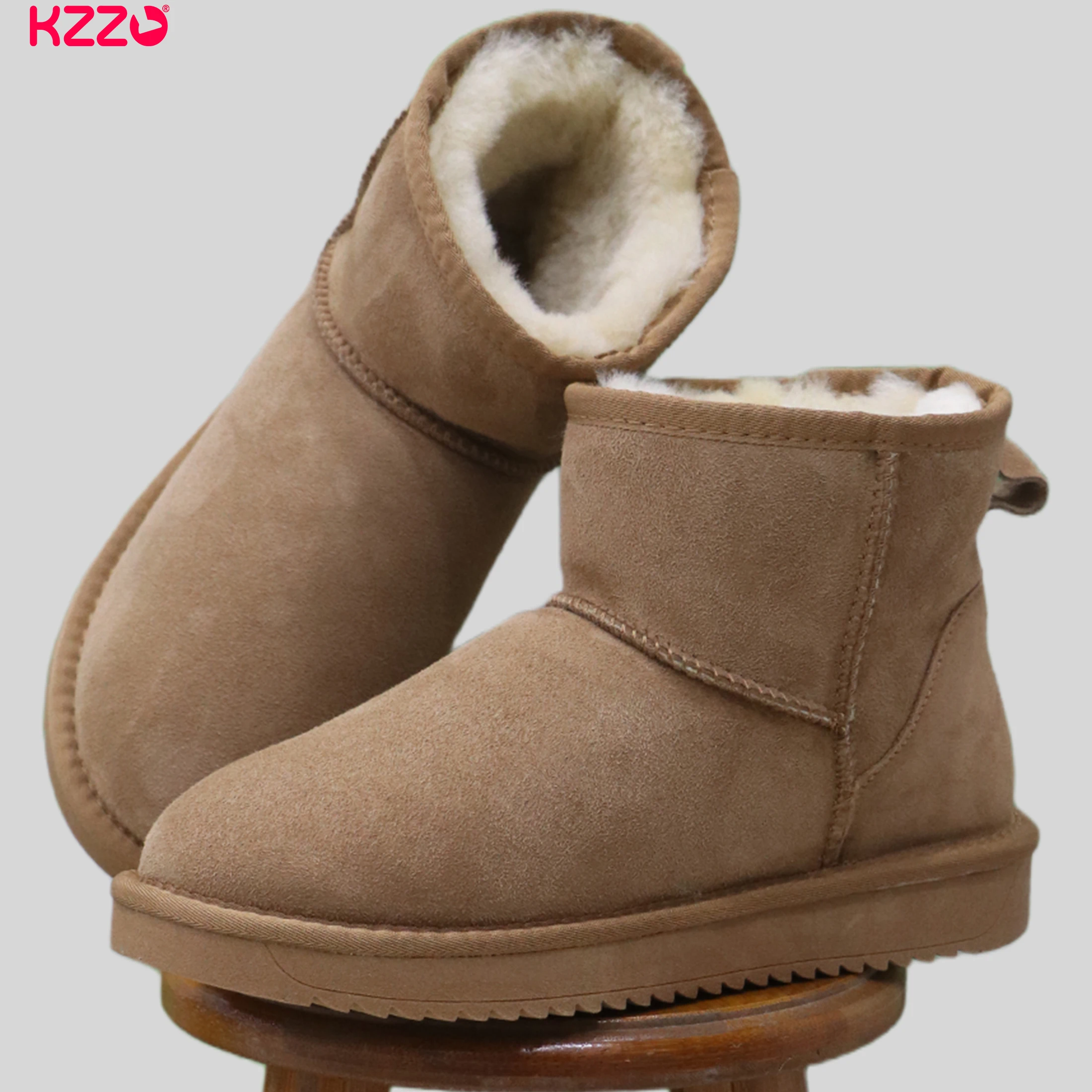 Botas de Neve Femininas KZZO A - Snow Boot Fur Lined avaliação e preço