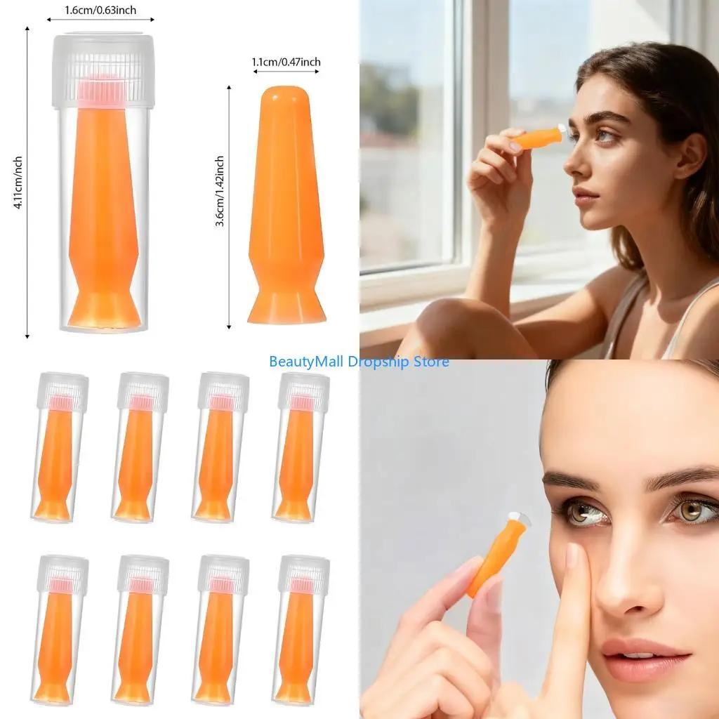 40JD Sanitary Scleral Lens Applier Tool Not Slip Ventless Owner For Precise Reach Lens Placement And Travel Friendly Plan