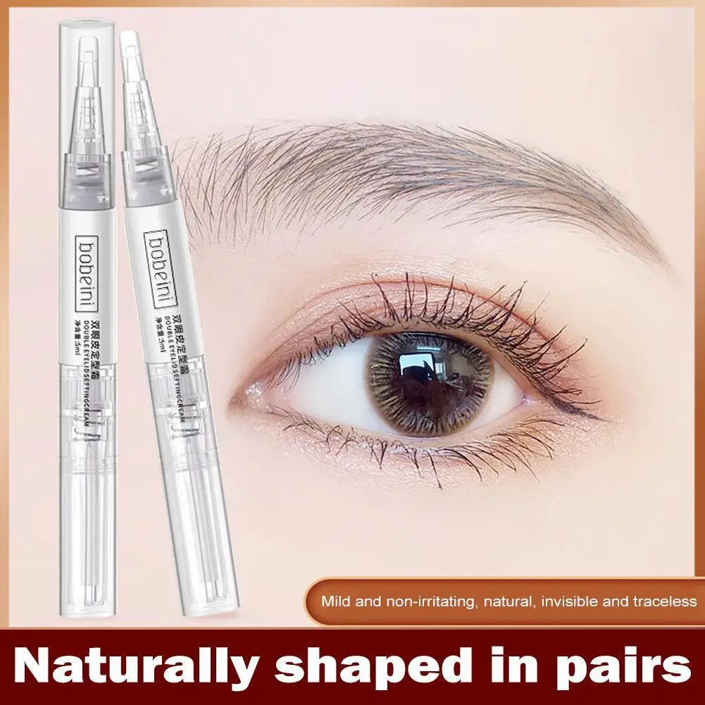 

5ml Double Eyelids Styling Shaping Cream Natural Lasting Waterproof Seamless Invisible Big Eye Lift Eyelid Glue Makeup