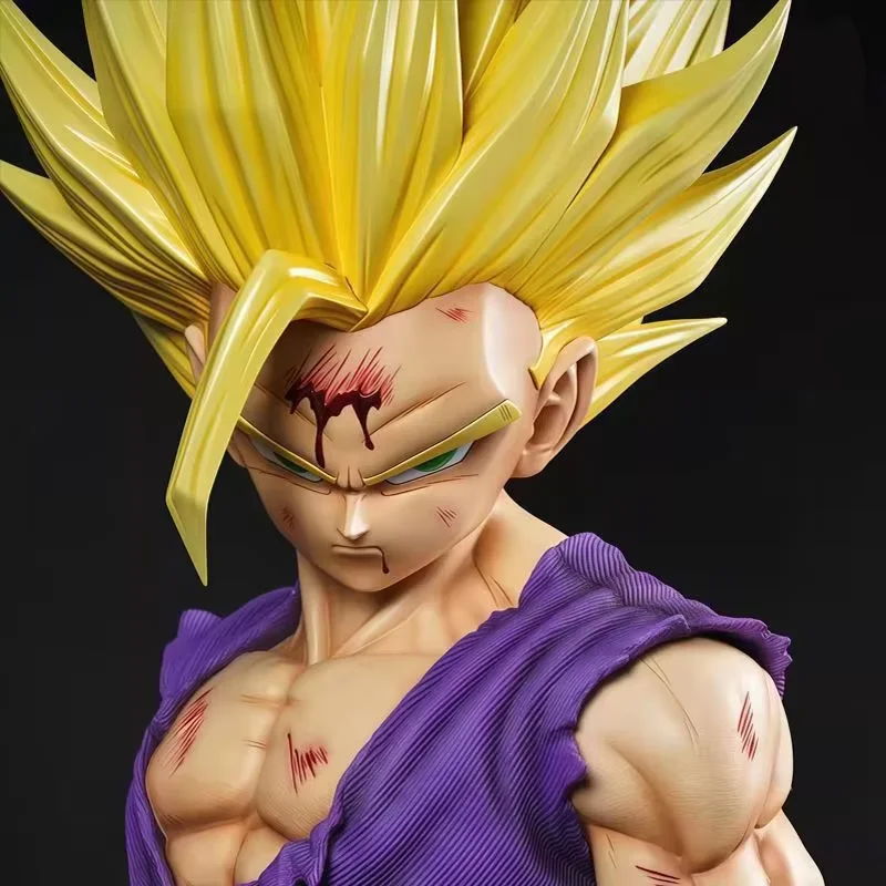 

29cm Dragon Ball Anime Figure Son Gohan Figures Super Saiyan Gohan Figurine Collection Statue Model Ornament Room Desk Toy Gifts