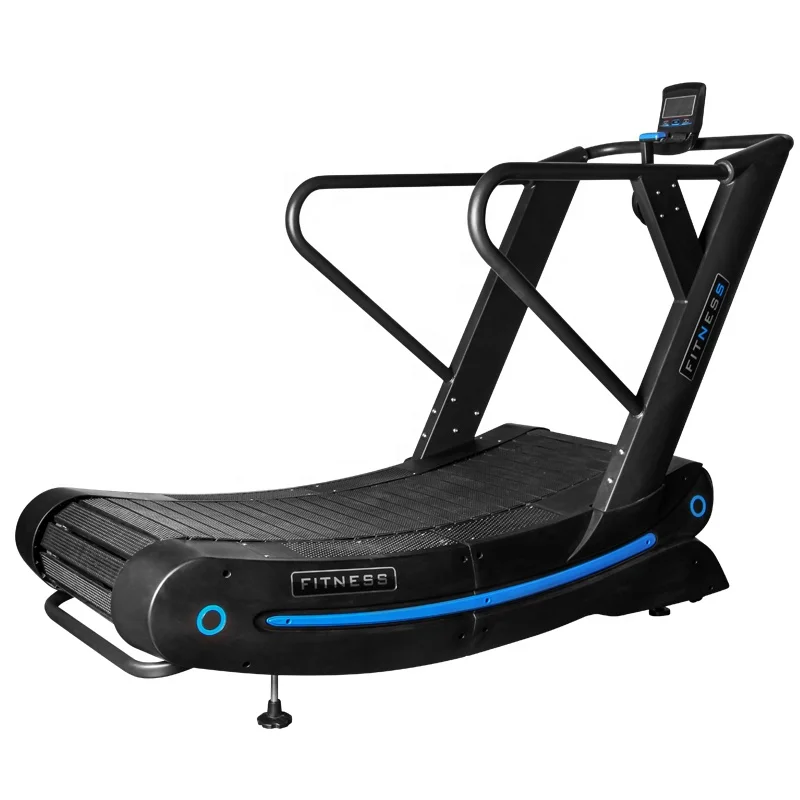 

Wholesale Unpowered Mechanical Curved Treadmill With LCD Screen Low Noise And Speed Adjustment