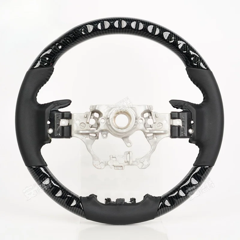 For Lexus LX600 (2022-2024) Mahogany & Carbon Fiber Texture Steering Wheel (SUV Special, Modified Part)
