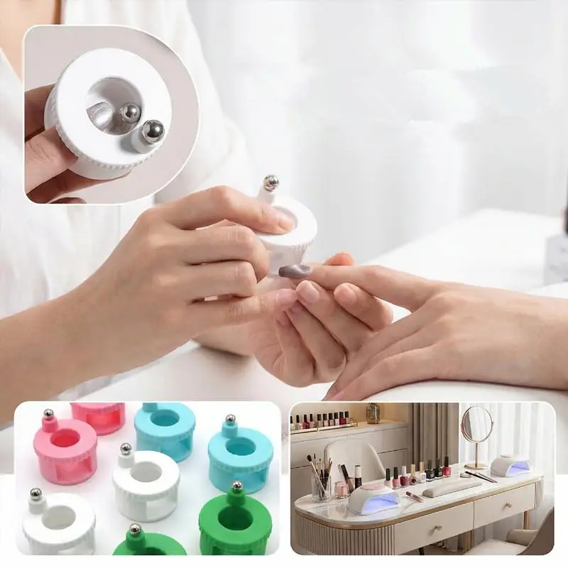 Cat Eye Magnet Nail Tool Glass Bead Suction and Rotating Magnet Wand For Perfect Nail Art in Salon or Home