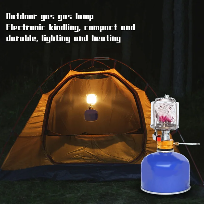 N10R-야외 캠핑 랜턴 손전등 교수형 미니 캠핑 휴대용 유리 램프 캠핑 장비