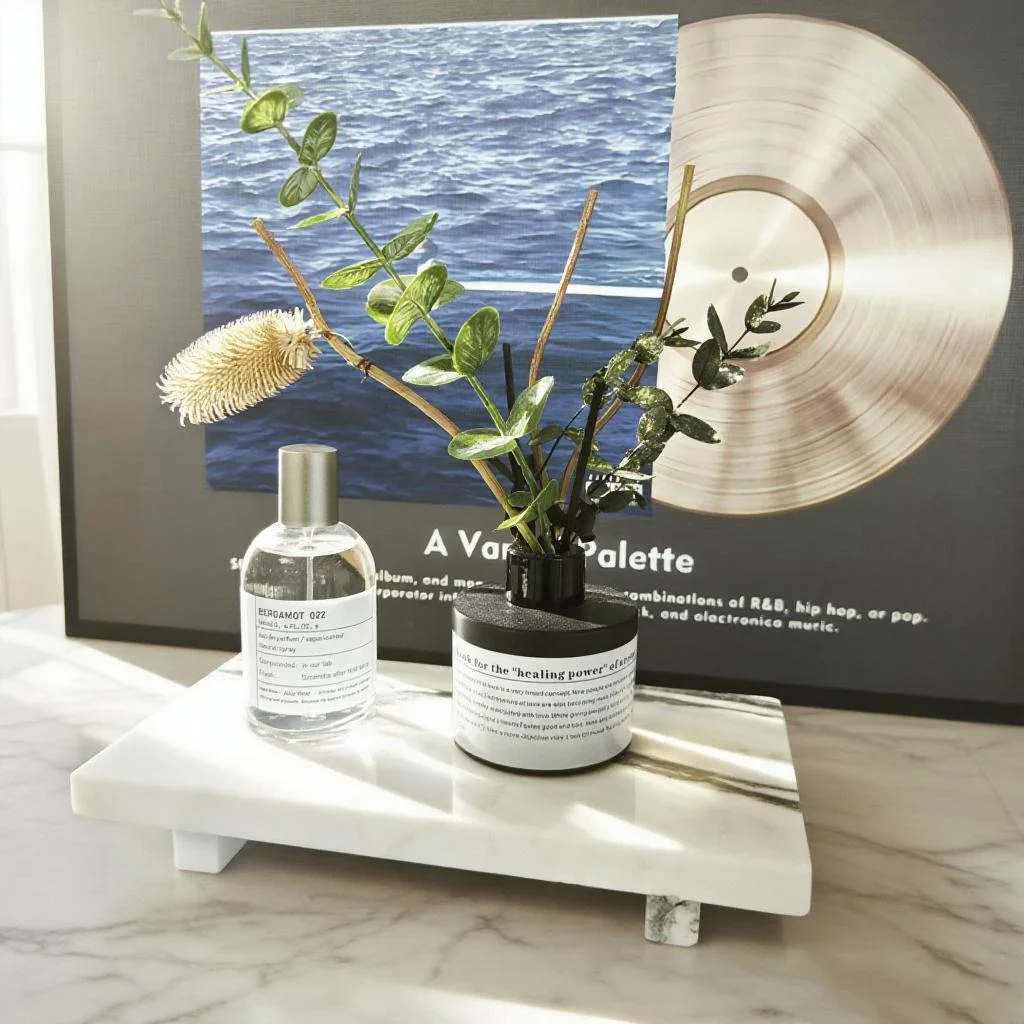 حامل قاعدة رخامية موفر للمساحة، صينية حمام مدمجة، قاعدة حجرية غير قابلة للانزلاق، حامل صابون وحلقة، منظم علوي لخزانة الملابس