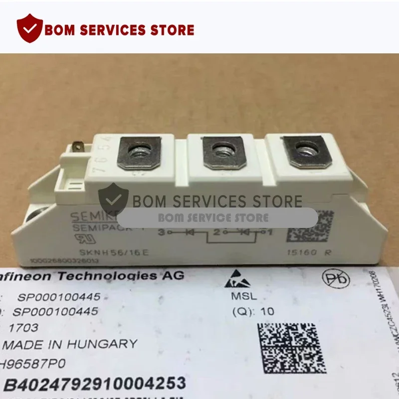 SKNH56/16E SKNH56/14E SKNH56/12E SKNH56/18E SKNH91/12E SKNH91/14E SKNH91/16E SKNH91/18E SKNH91/08E MODULE IGBT nouveau et ORIGINAL