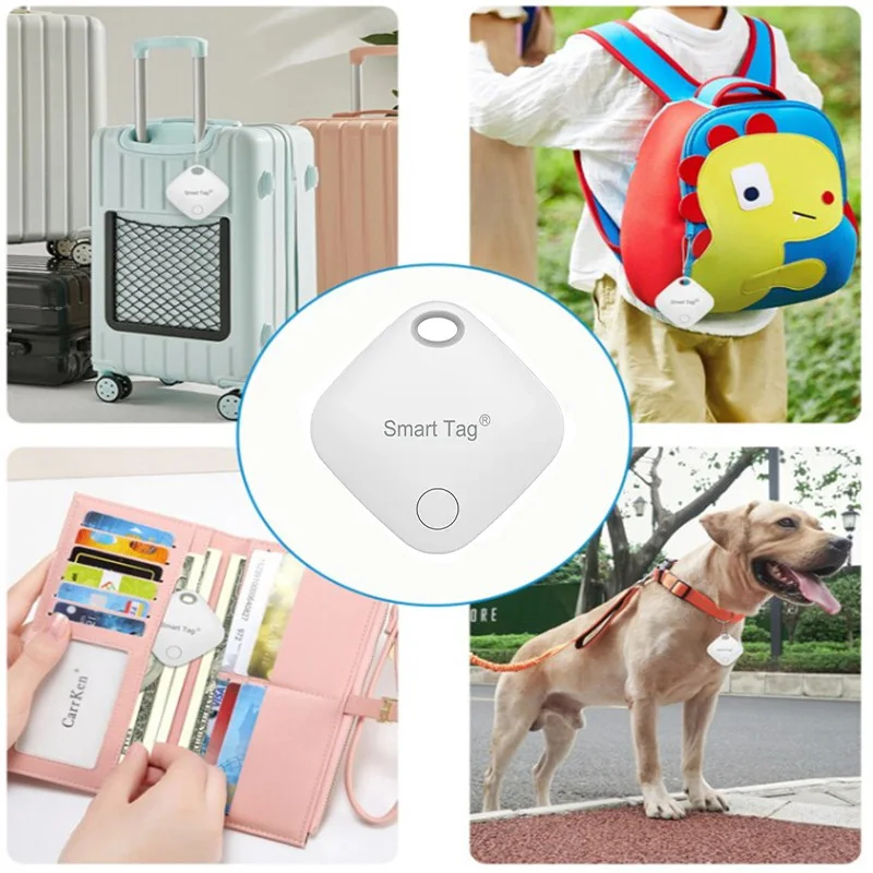 Youpin Bluetooth Mini Smart Tracker GPS Reverse Track Lost Mobile Phone Pet Children IOS System Smart Air Tag with MFI