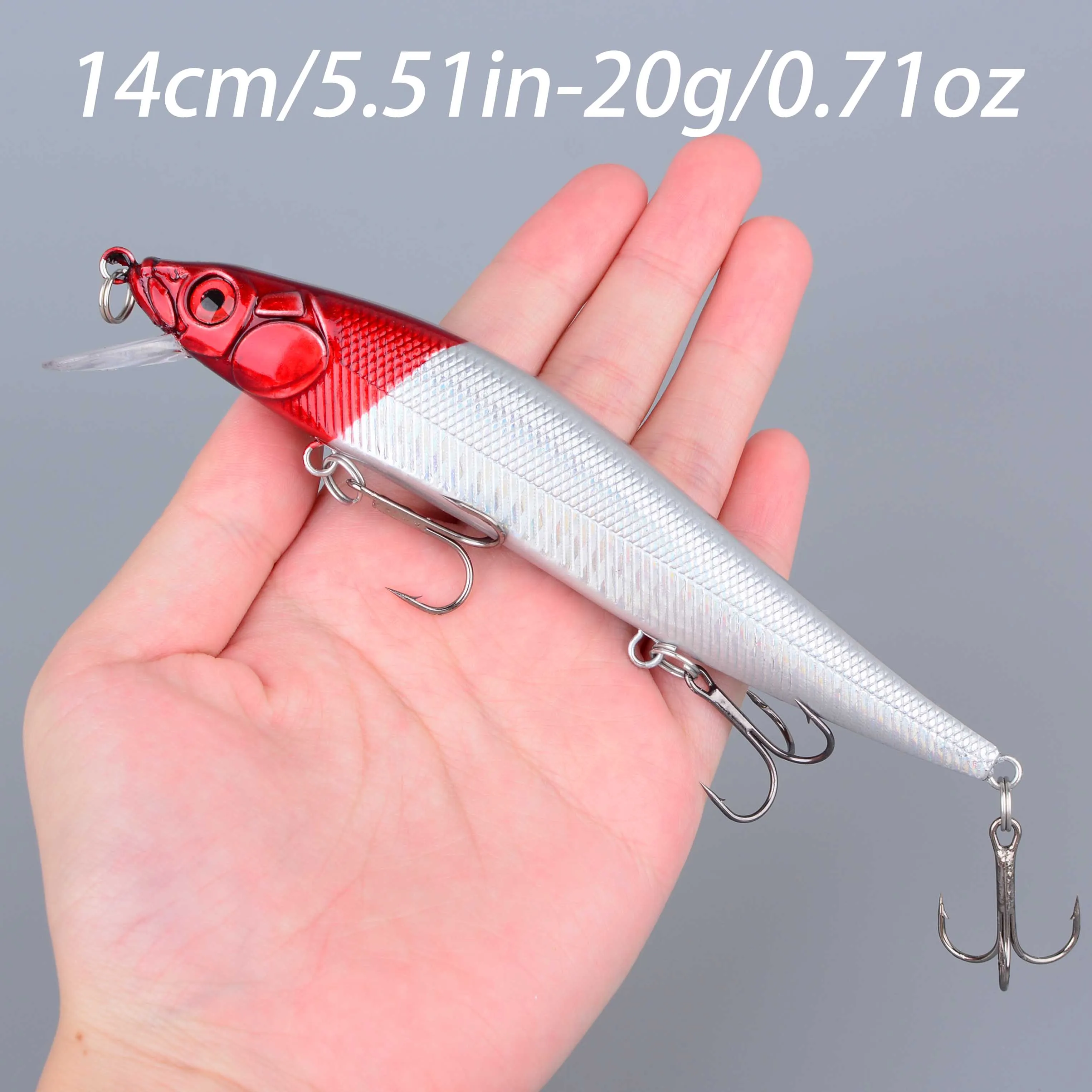 Minnow de lanzado largo: hundimiento lento para lubina en salada - imagen 3