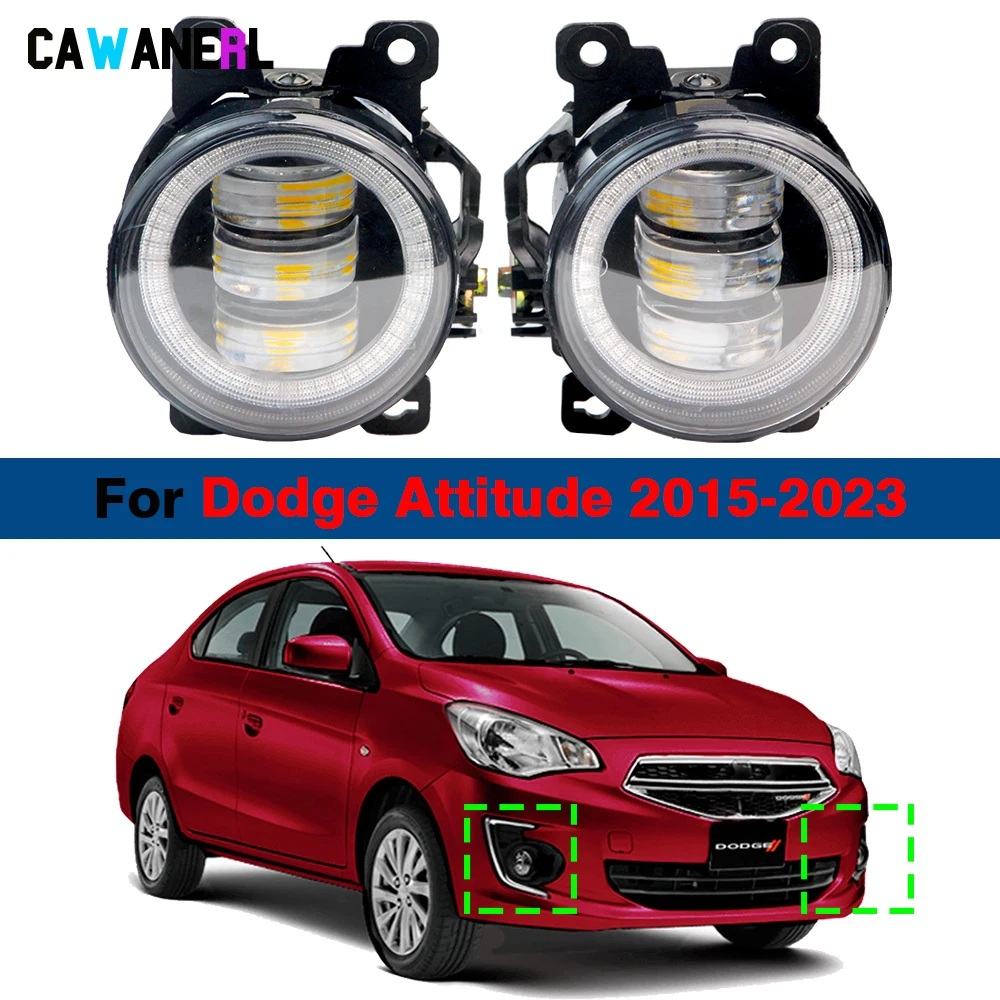 2 X oczy anioła LED samochodowe światło przeciwmgielne DRL dzienna reflektor do jazdy dziennej 30W H11 dla uników 2015 2016 2017 2018 2019 2020 2021 2022 2023