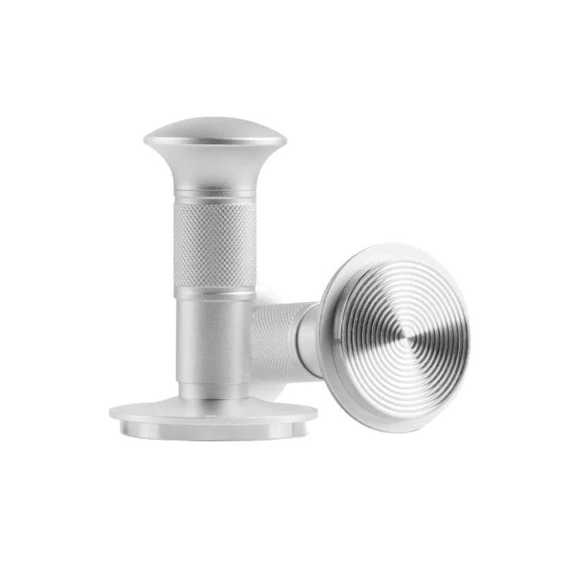 Constant-Force Tamper with Spring Impact for Coffee, Fixed-Pressure Tamping, Spring-Balanced Handheld Espresso Tamper