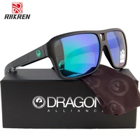 Gafas De Sol cuadradas De marca para hombres y mujeres, Gafas deportivas con diseño De dragón, Gafas De Sol con espejo UV400 para conducir