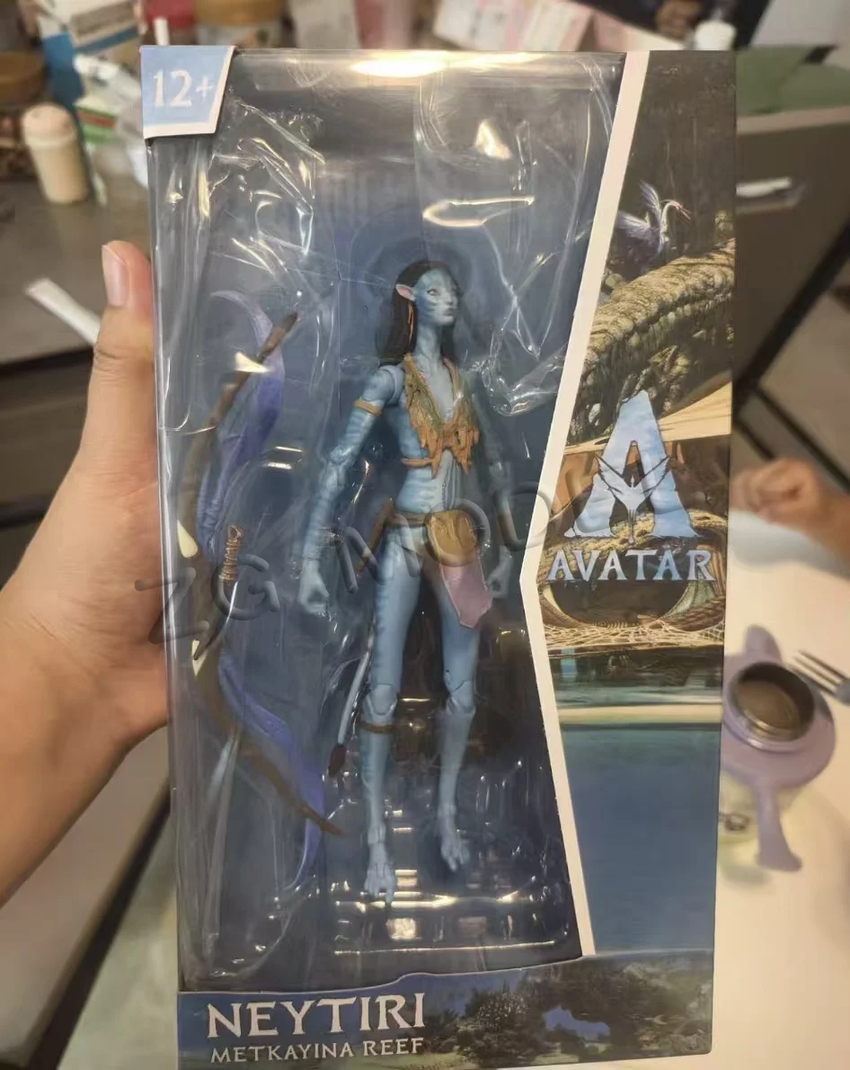 Figuras Colecionáveis Originais da Filme Avatar: Jake Sully, Neytiri, Coronel Miles Quaritch, Modelo Anime, Brinquedos para Crianças