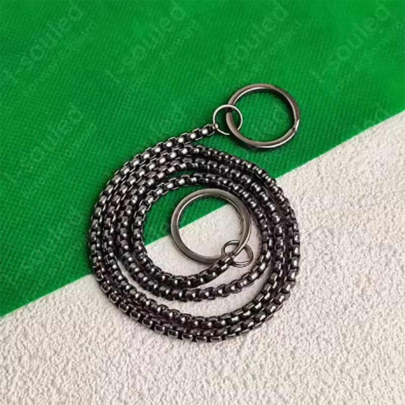 61cm Handmade Titanium Fob Keychain - Pants Key Holder Keyring, Durable Unisex Accessory
