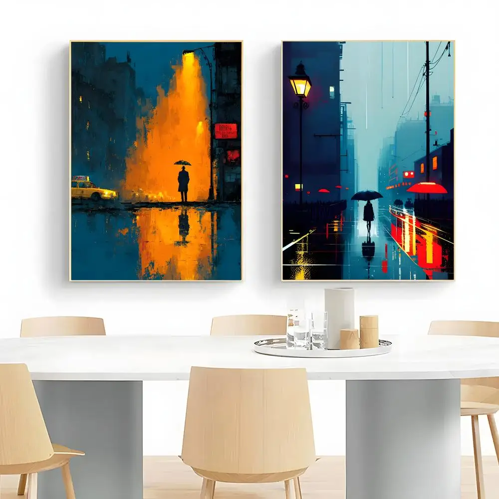Renowned Artist E-Edward Hopper Poster Wall Art Print Decorative Mural Home Decor Gift Unframed